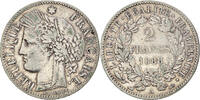 France 2 Francs Monnaie, Cérès, Paris, Argent, Gadoury:530a -