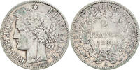 France 2 Francs Monnaie, Cérès, Paris, Argent, Gadoury:530a -