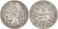 France 2 Francs Monnaie, Cérès, Paris, Argent, Gadoury:530a -