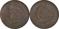 France 10 Centimes Monnaie, Cérès, Paris, Bronze, Gadoury:265a -
