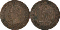 France Centime Monnaie, Napoleon III, Marseille, Bronze -
