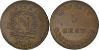 Régions françaises 5 Centimes Monnaie, ANTWERP, Anvers, Frappe -