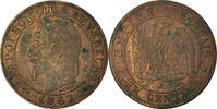France Centime Monnaie, Napoleon III, Paris, Bronze, Gadoury:87 -