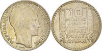 France 10 Francs Monnaie, Turin, Paris, Argent, Gadoury:801, KM:878 -
