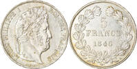 France 5 Francs Monnaie, Louis-Philippe, Paris, Argent -