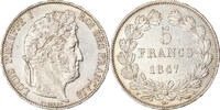 France 5 Francs Monnaie, Louis-Philippe, Paris, Argent -
