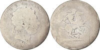 Grande-Bretagne Crown Monnaie, George III, Londres, Argent, KM:675 -