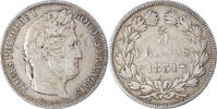 France 5 Francs Monnaie, Louis-Philippe, Strasbourg, Argent -