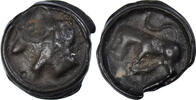 Potin Monnaie, Turons, Delestrée:3509var -