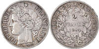 France 2 Francs Monnaie, Cérès, Paris, Argent, Gadoury:530a -