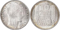 France 10 Francs Monnaie, Paris, Argent, Gadoury:801, KM:878 -