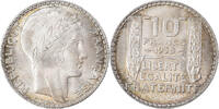 France 10 Francs Monnaie, Paris, Argent, Gadoury:801, KM:878 -