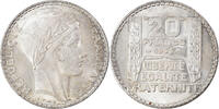 France 20 Francs Monnaie, Turin, Paris, Argent, Gadoury:852 -