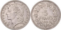 France 5 Francs Monnaie, Lavrillier, Paris, Nickel, Gadoury:760 -
