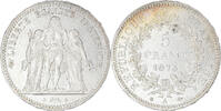France 5 Francs Monnaie, Hercule, Paris, Argent, Gadoury:745a -
