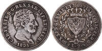 États italiens 2 Lire Monnaie, SARDINIA, Carlo Felice, Torino -