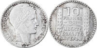 France 10 Francs Monnaie, Turin, Paris, Argent, Gadoury:801 -