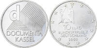 République fédérale allemande 10 Euro Hamburg, Argent, KM:217 -