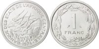 États de l'Afrique centrale Franc Monnaie, Paris, Aluminium, KM:E2 -