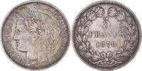 France 5 Francs Monnaie, Cérès, Paris, Argent, Gadoury:742 -