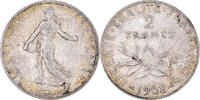 France 2 Francs Monnaie, Semeuse, Paris, Argent, Gadoury:532 -