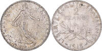France 2 Francs Monnaie, Semeuse, Paris, Argent, KM:845.1, Le -