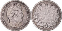 France 5 Francs Monnaie, Louis-Philippe, Lille, Argent -