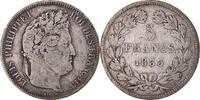 France 5 Francs Monnaie, Louis-Philippe, Lille, Argent, KM:749.13 -
