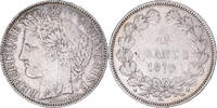 France 5 Francs Monnaie, Cérès, Bordeaux, Argent, KM:818.2 -
