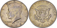 États-Unis Half Dollar Monnaie, Kennedy, Denver, Argent, KM:202a -