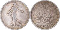 France Franc Monnaie, Semeuse, Paris, Argent, Gadoury:467, KM:844.1 -