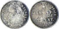 France 20 Centimes Monnaie, Napoleon III, Paris, Argent -