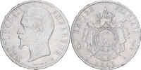 France 5 Francs 1855 BB Monnaie, Napoleon III, Strasbourg, Argent S 82,95 EUR  + 4,95 EUR frais d'envoi