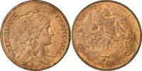 France 5 Centimes Monnaie, Dupuis, Paris, Bronze, Gadoury:165 -