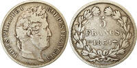 France 5 Francs Monnaie, Louis-Philippe, Strasbourg, Argent -