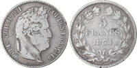 France 5 Francs Monnaie, Louis-Philippe, La Rochelle, Argent -