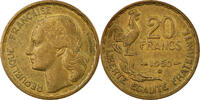 France 20 Francs Monnaie, Guiraud, Beaumont - Le Roger, 3 faucilles / G -