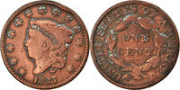 États-Unis Cent Monnaie, Coronet Cent, U.S. Mint, Philadelphie -