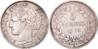 France 5 Francs Monnaie, Cérès, Bordeaux, Argent, Gadoury:742 -