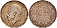 Grande-Bretagne 1/2 Crown Monnaie, George V, Argent, KM:818.1 -