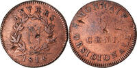 Régions françaises 5 Centimes Monnaie, FRENCH STATES, ANTWERP, Anvers, Bronze -