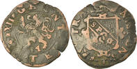 Pays-Bas espagnols Liard, 12 Mites Monnaie, Gand, Cuivre -