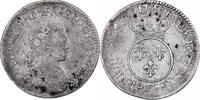 France 1/10 Écu vertugadin Louis XV, Bordeaux, réformé, Argent -