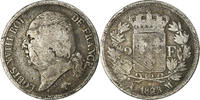 France 2 Francs Monnaie, Louis XVIII, Louis XVIII, Toulouse, Argent -