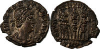 Nummus Monnaie, Constans, Trèves, Cuivre -