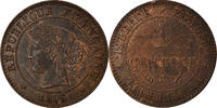 France Centime Monnaie, Cérès, Paris, Bronze, Gadoury:88 -