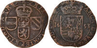 Pays-Bas espagnols Liard, 12 Mites Monnaie, TOURNAI, Philippe IV -