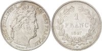 France Franc Monnaie, Louis-Philippe, Paris, Argent, KM:748.1 -