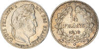 France 1/4 Franc Monnaie, Louis-Philippe, Rouen, Argent, KM:740.2 -