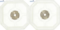 France 5 Centimes Monnaie, Lindauer, GENI, MS65, Cupro-nickel -